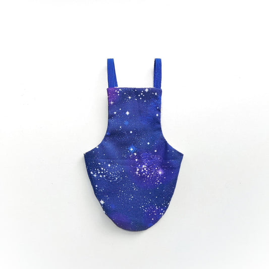 Pigeon Pants Bird Diaper Flightsuit - Galaxy