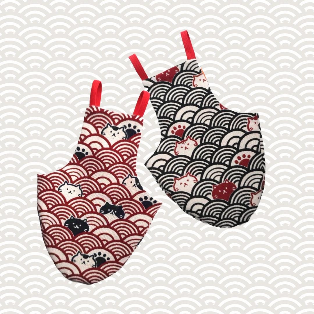 Two-Pack Pigeon Pants Flyper Bird Diaper Flightsuit - Japanese Fan Cats Duo