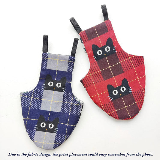 Two-Pack Pigeon Pants Flyper Bird Diaper Flightsuit - Tartan Cats Duo