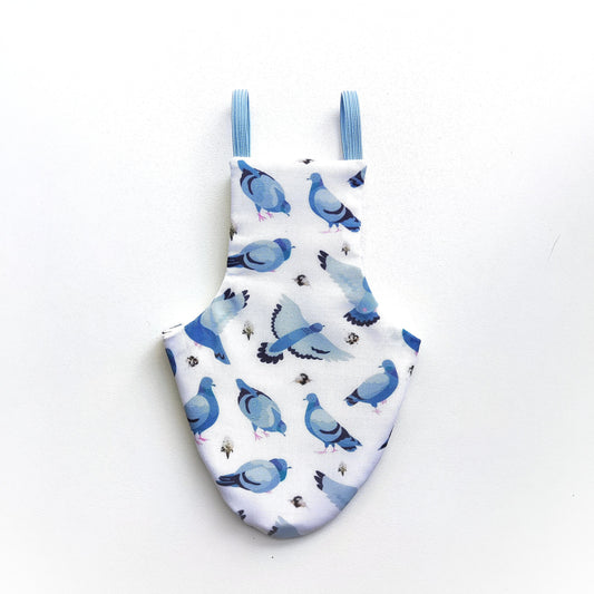 Pigeon Pants Bird Diaper Flightsuit - Pigeon Poo