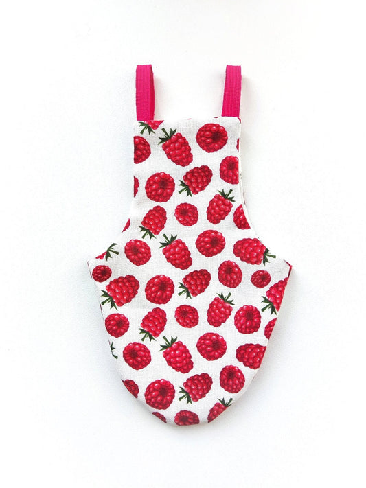 Pigeon Pants Flyper Bird Diaper Flightsuit - Raspberries