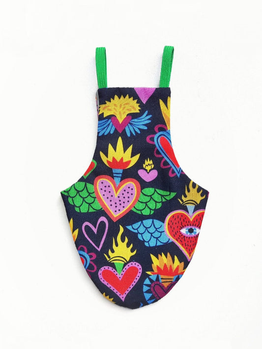 Pigeon Pants Bird Diaper Flightsuit - Sacred Heart