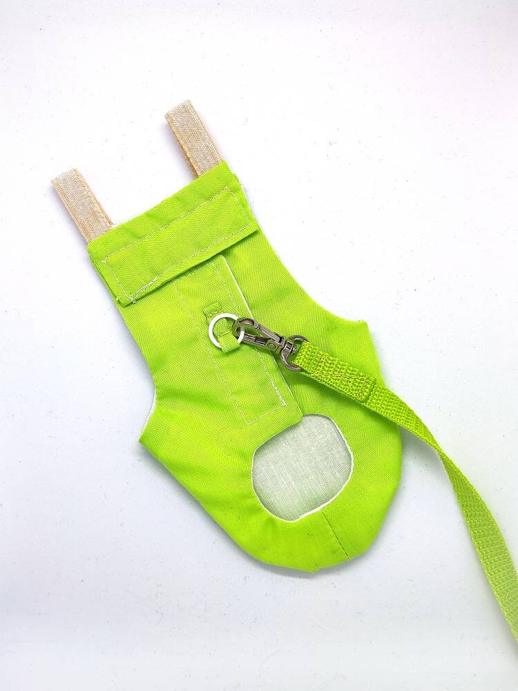 Pigeon Pant Leash Bird Lead - Lightweight Cordura - 135 cm/53 inches, 10 mm wide, 14 grams - Connects to Flyper - Indoor use only