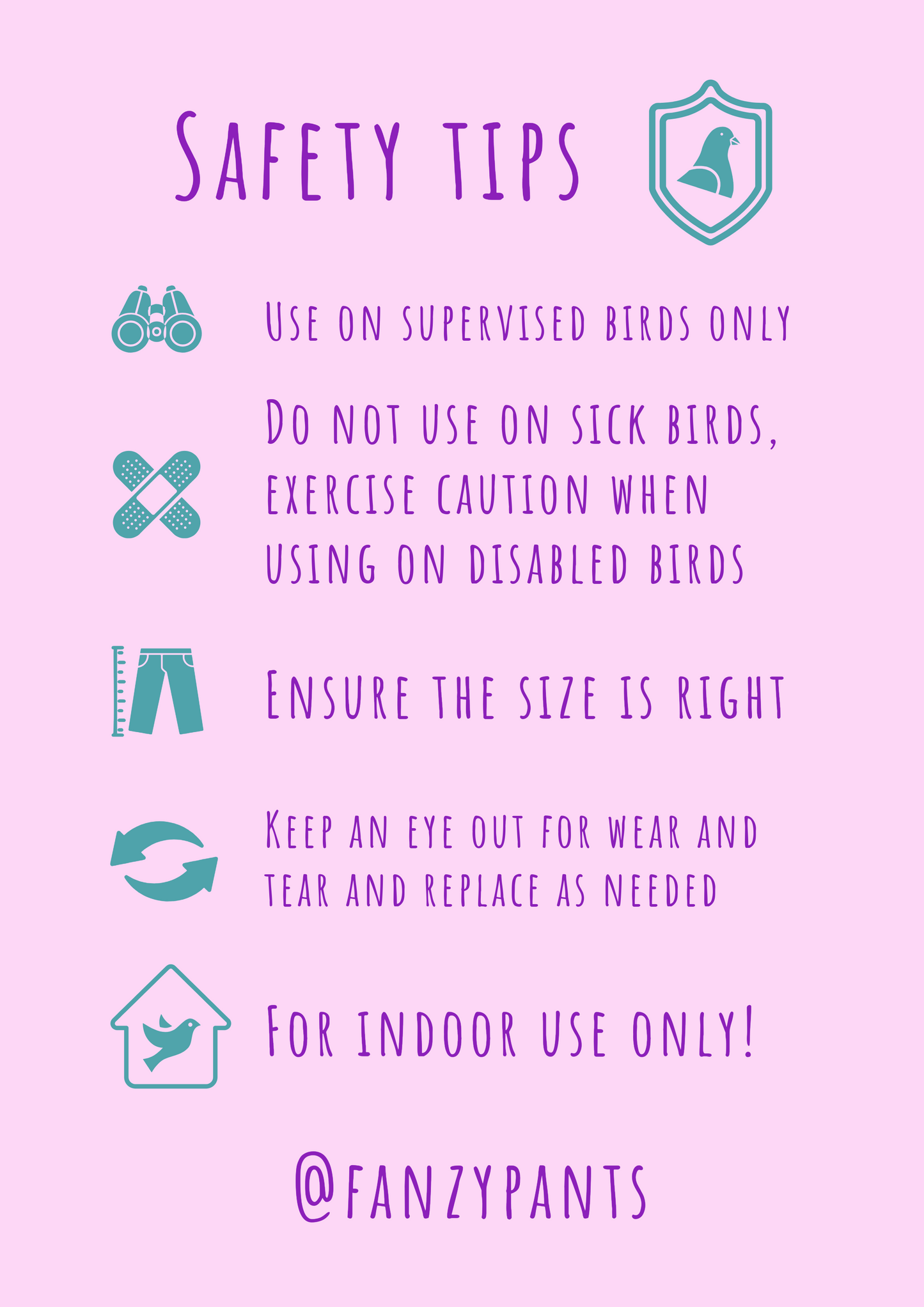 Pigeon Pants Bird Diaper Flightsuit - Toxic Spiders