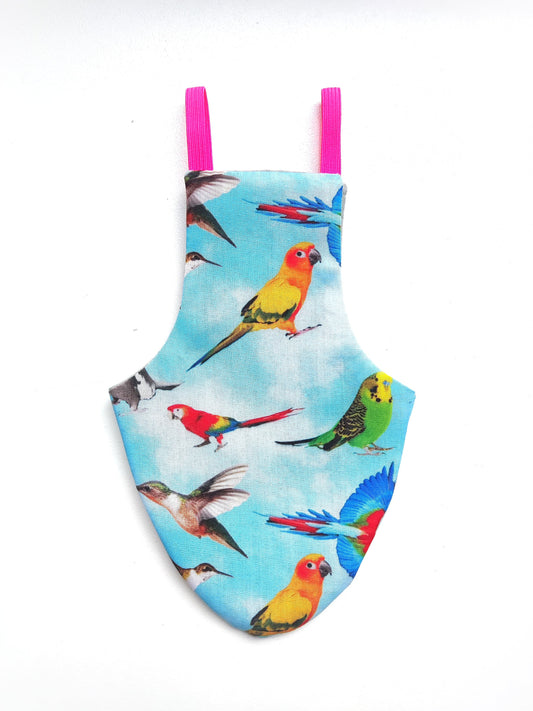 Pigeon Pants Bird Diaper Flightsuit - Parrots and Parakeets