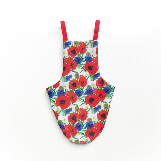 Pigeon Pants Flyper Bird Diaper Flightsuit - Poppies and Thistle