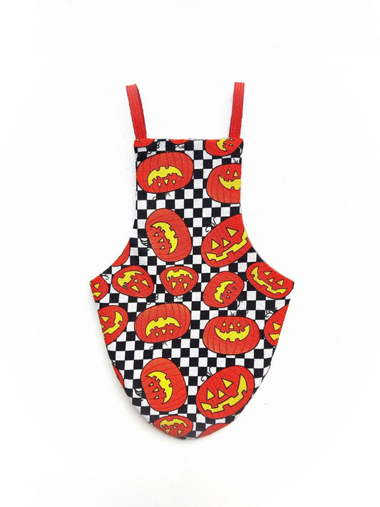 Pigeon Pants Flyper Bird Diaper Flightsuit - Halloween Pumpkins