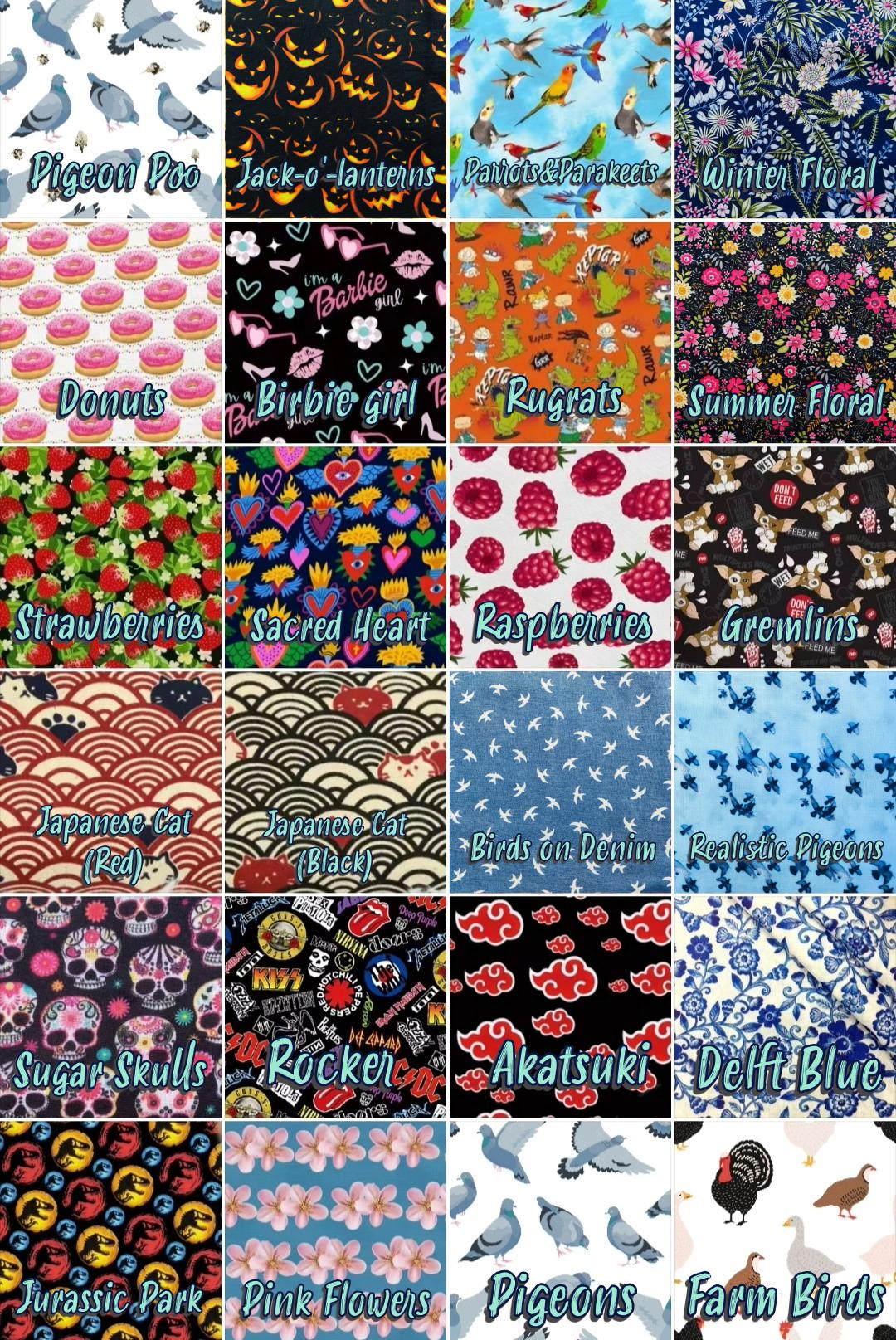 Pigeon Pants Mini Flyper Mini Bird Diaper Flightsuit - Choose From 50+ Designs