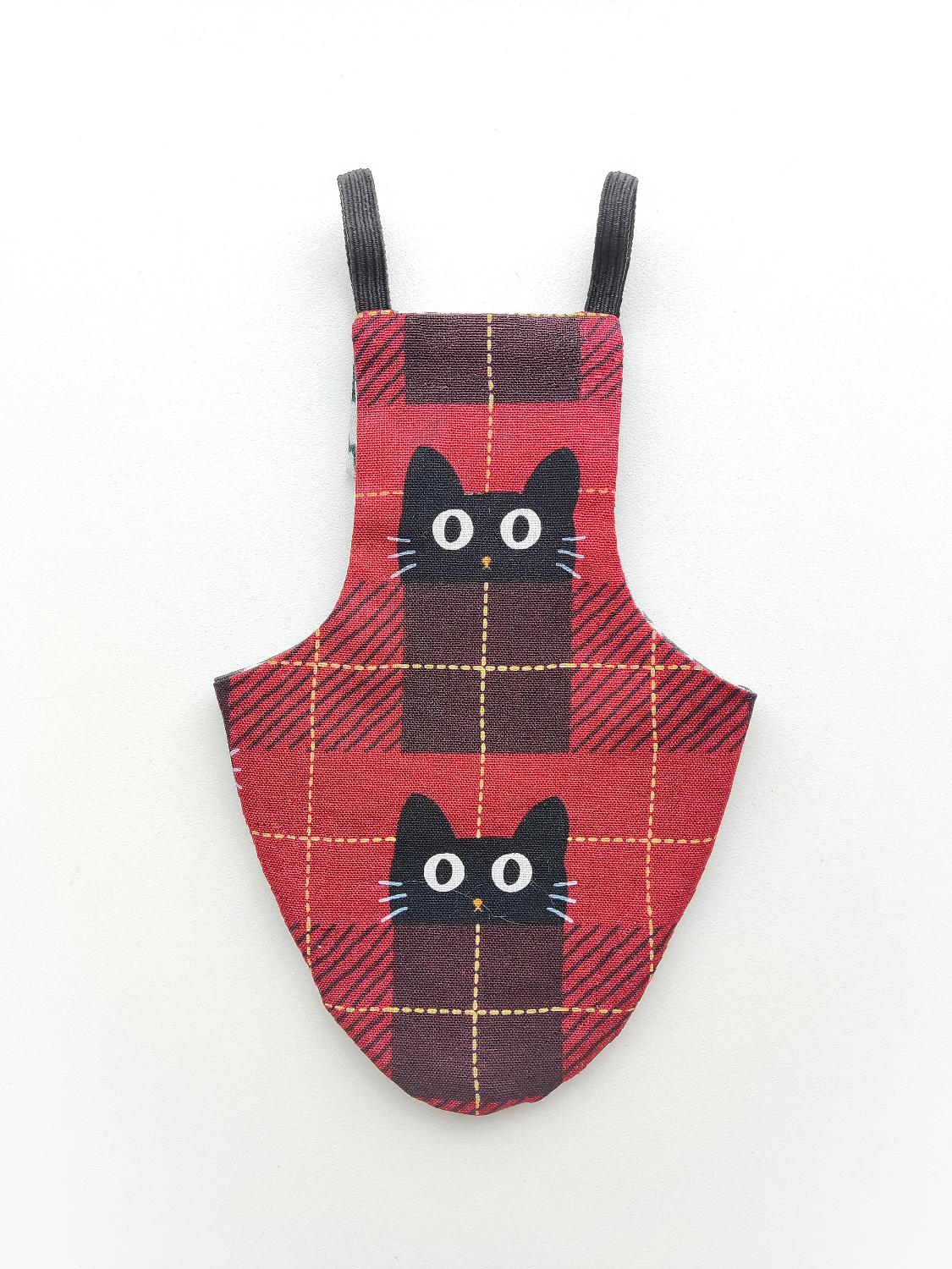 Two-Pack Pigeon Pants Flyper Bird Diaper Flightsuit - Tartan Cats Duo