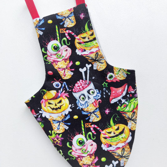 Pigeon Pants Bird Diaper Flightsuit - Spooky Ice-cream