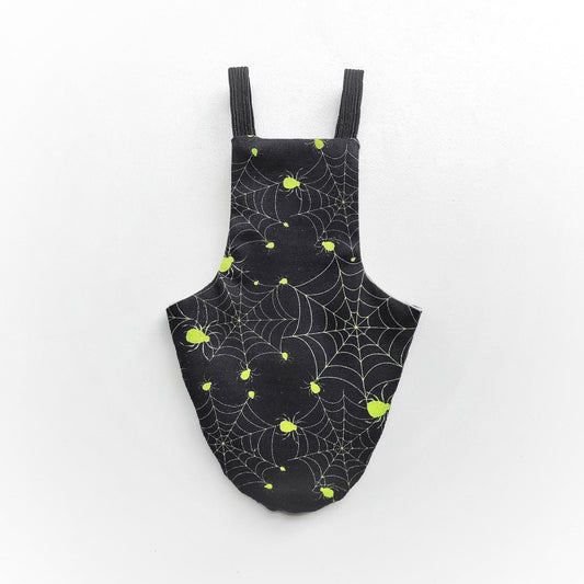 Pigeon Pants Bird Diaper Flightsuit - Toxic Spiders