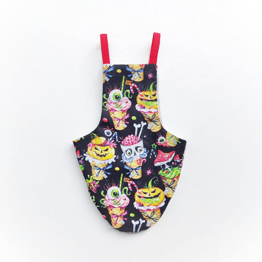 Pigeon Pants Bird Diaper Flightsuit - Spooky Ice-cream