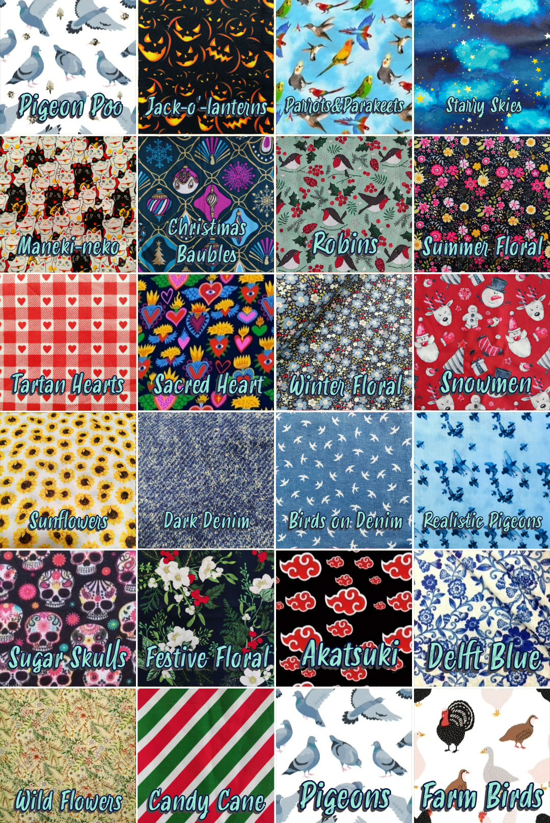 Four-pack Pigeon Pants Flyper Bird Diaper Flightsuit - 'Choose Any Four' Bundle