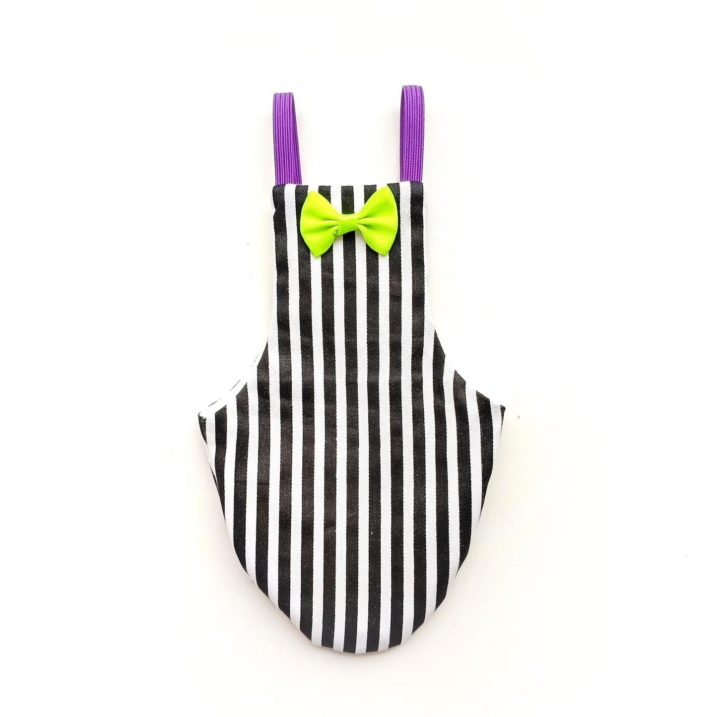 Pigeon Pants Bird Diaper Flightsuit - Beetlejuice