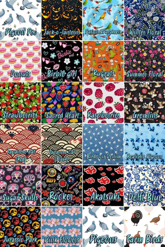 Pigeon Pants Mini Flyper Mini Bird Diaper Flightsuit - Choose From 50+ Designs