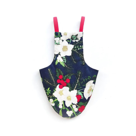 Pigeon Pants Bird Diaper Flightsuit - Festive Floral
