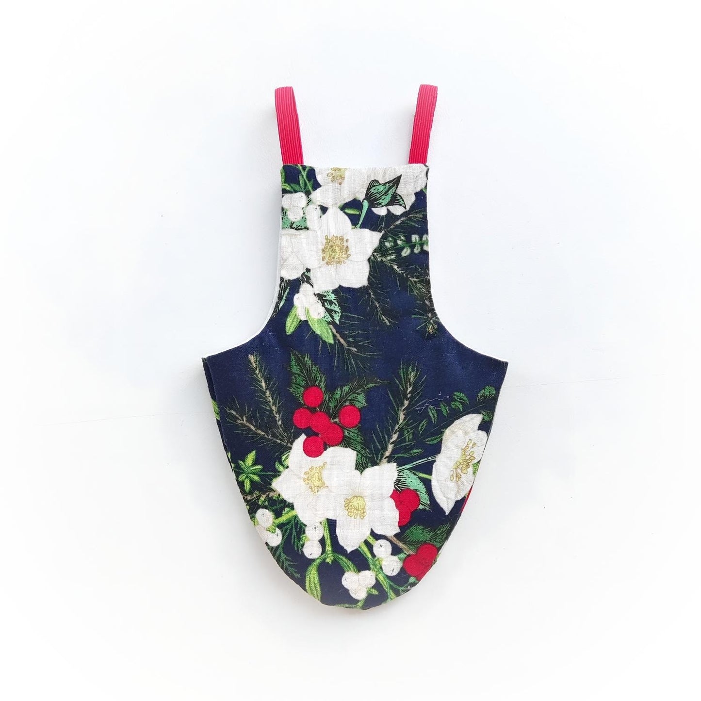 Pigeon Pants Bird Diaper Flightsuit - Festive Floral