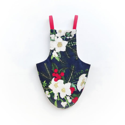 Pigeon Pants Bird Diaper Flightsuit - Festive Floral