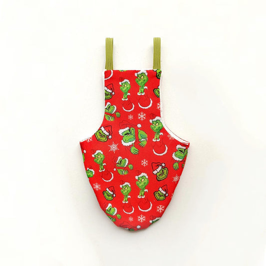 Pigeon Pants Flyper Bird Diaper Flightsuit - Grinch