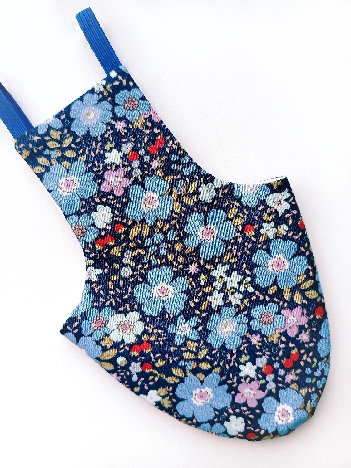 Two-Pack Pigeon Pants Flightsuits in Floral Prints - Handmade Cotton Bird Diapers