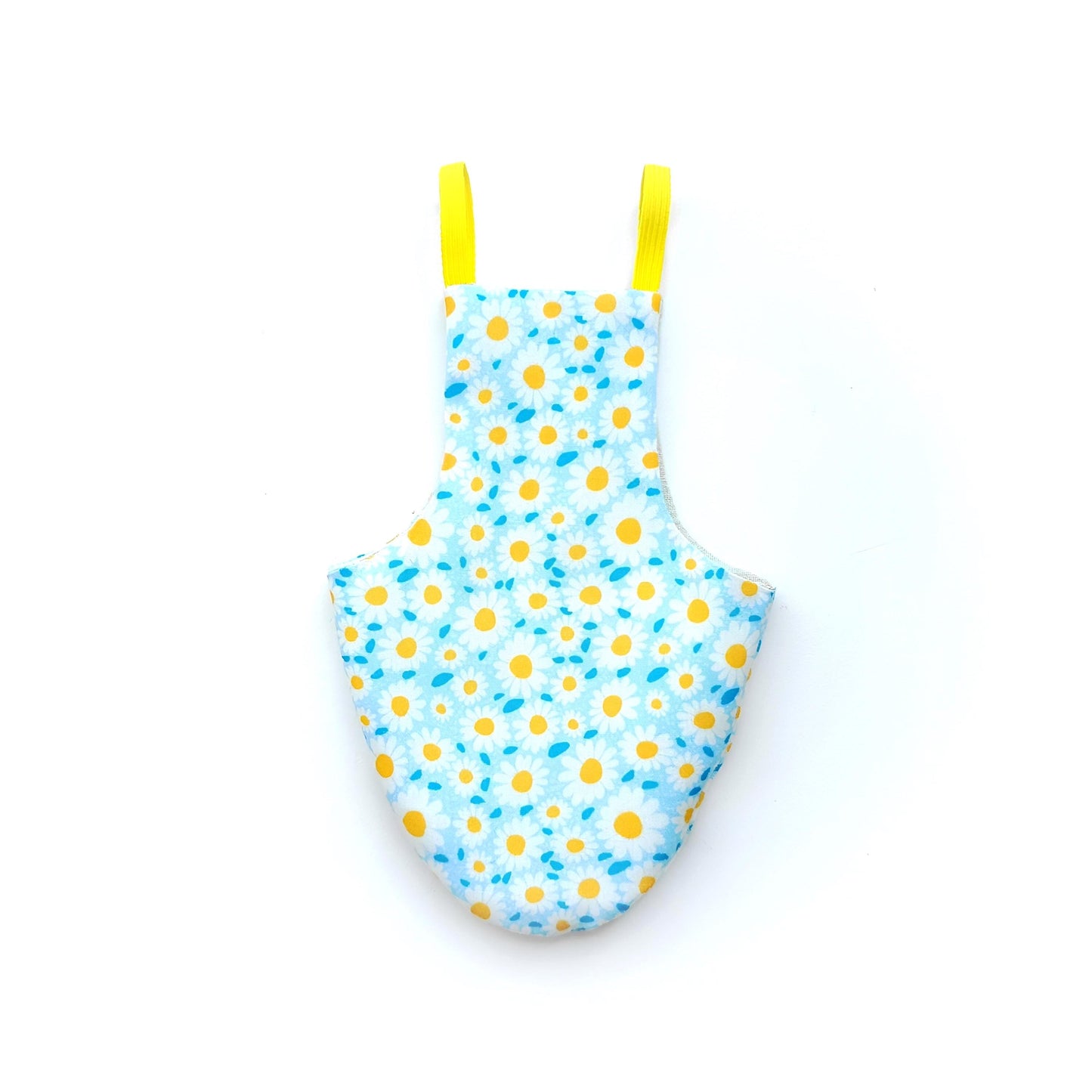 Pigeon Pants Flightsuit in Daisies Print - Handmade Cotton Bird Diaper w/ Leash Add-On