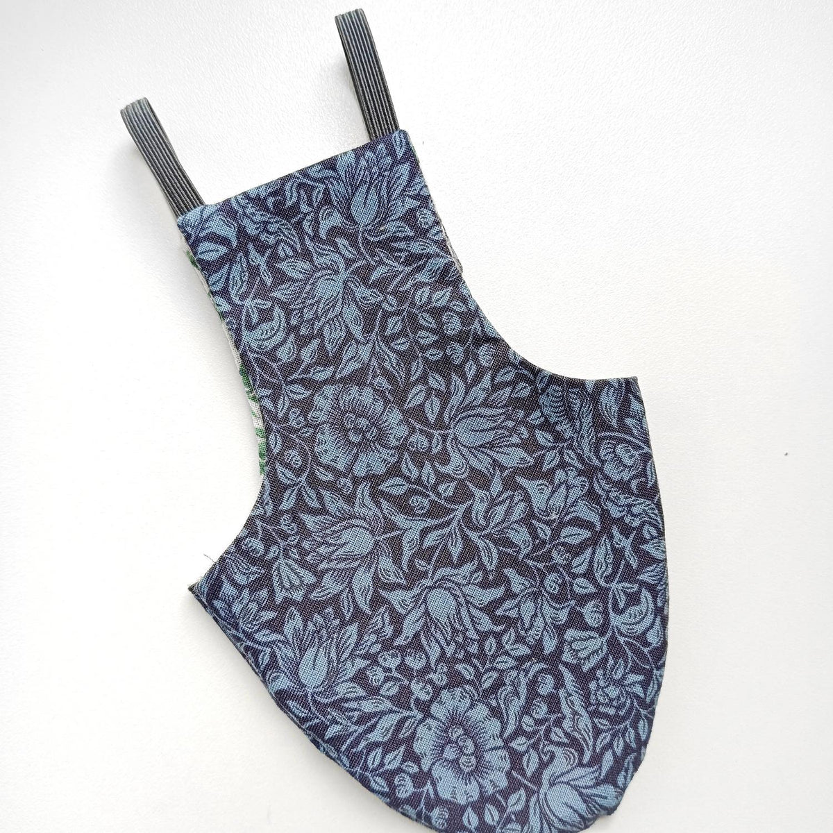 Pigeon Pants Bird Diaper Flightsuit - Navy Floral