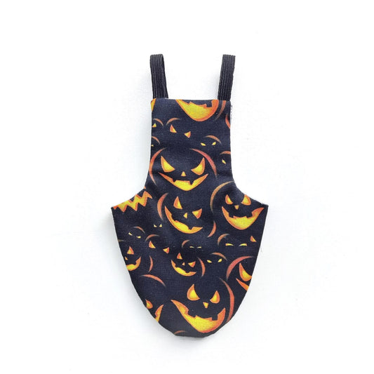 Pigeon Pants Bird Diaper Flightsuit - Jack-o'-lanterns