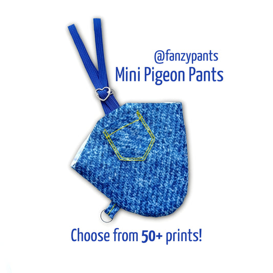 Pigeon Pants Mini Bird Diaper Flightsuit - Choose From 50+ Designs