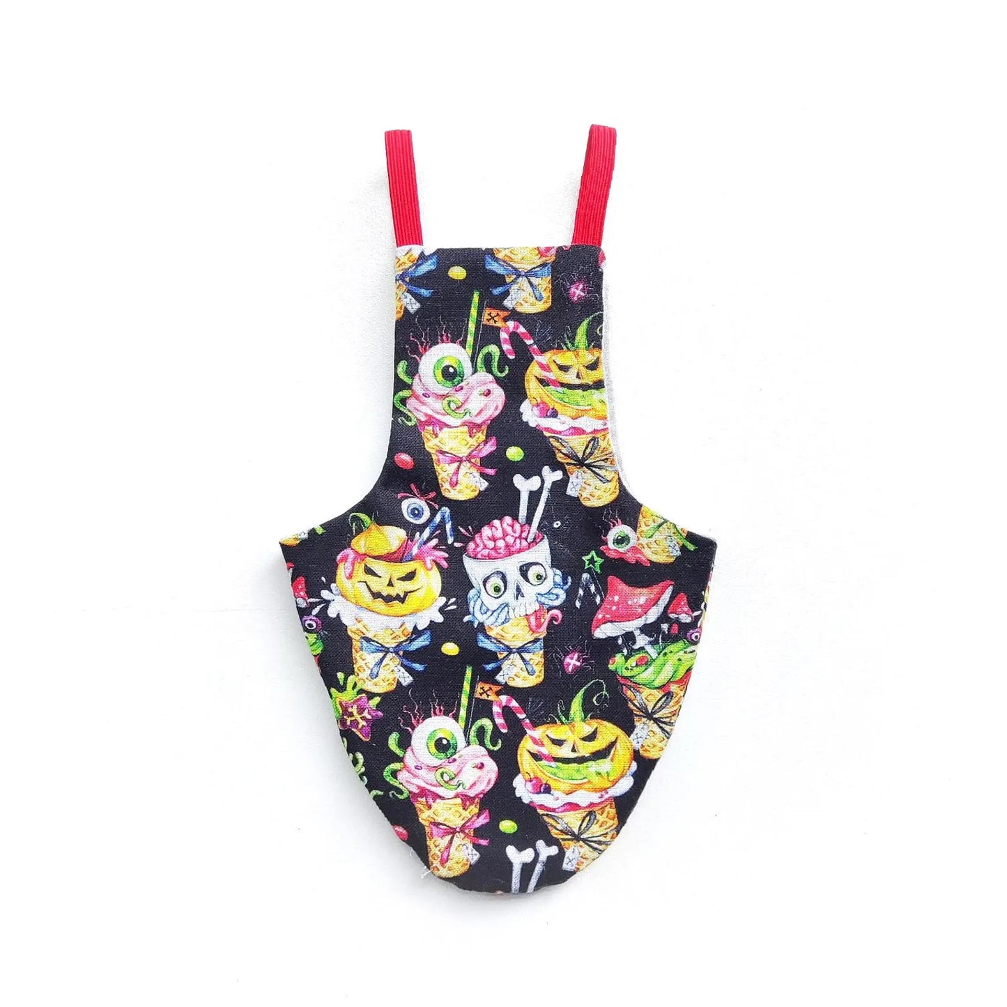 Pigeon Pants Bird Diaper Flightsuit - Spooky Ice-cream
